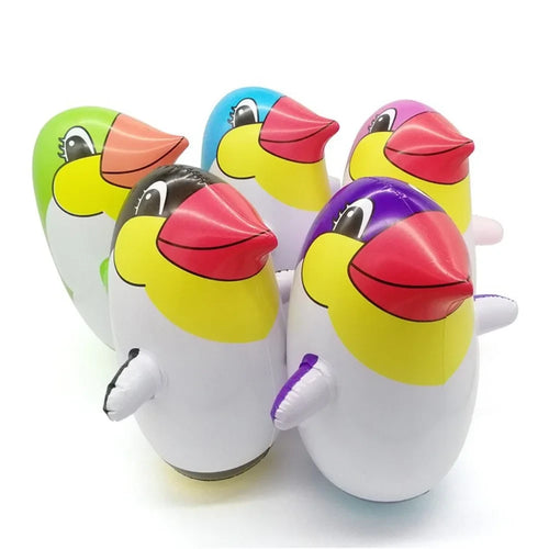 Penguin Inflatable Tumbler Toy